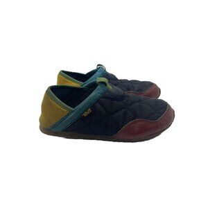 TEVA ReEmber Moc Slip-On Casual Shoe Blue Multicolor Big Kids Size US 3 EUR 35